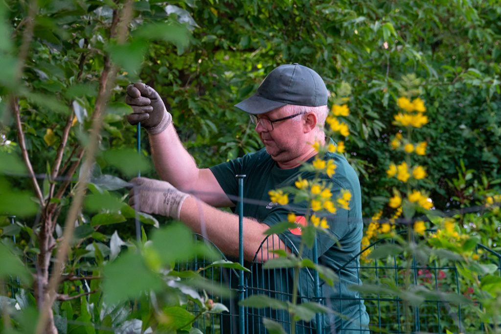 Mitarbeiter des Gartenwerk