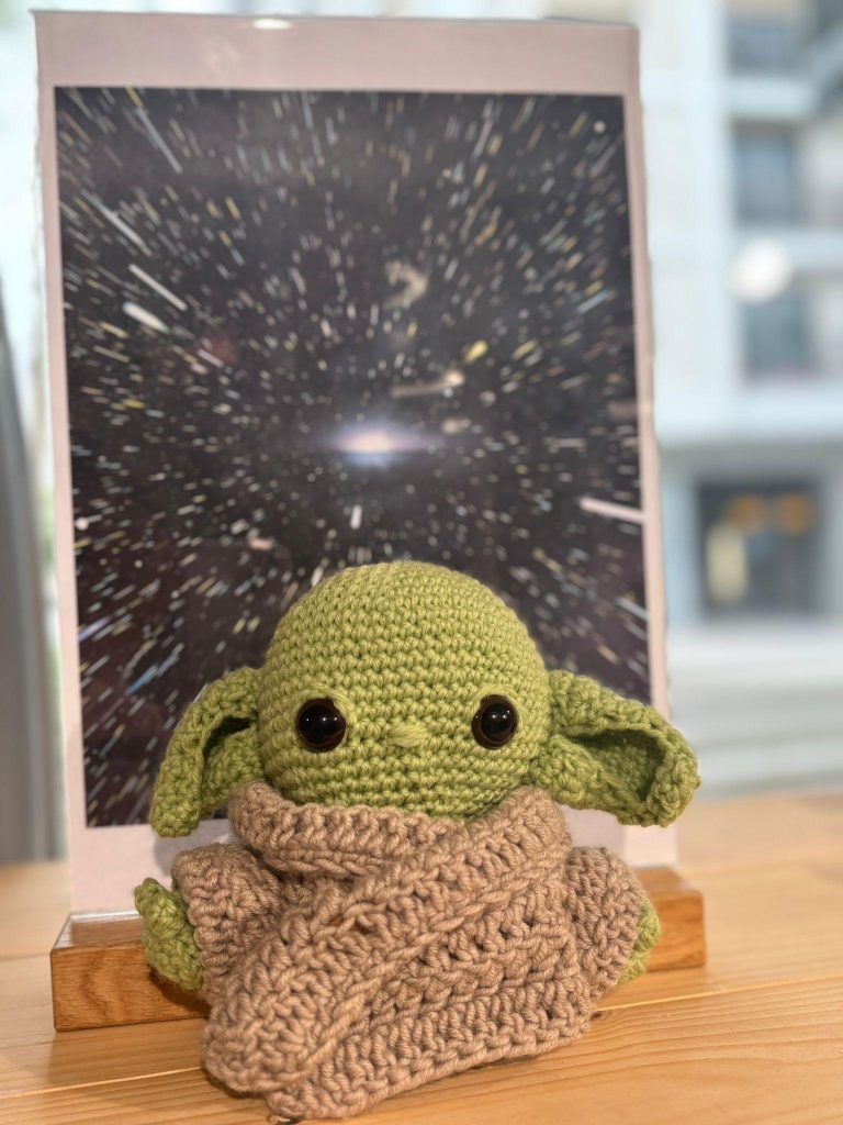 Häckel-Yoda-Figur