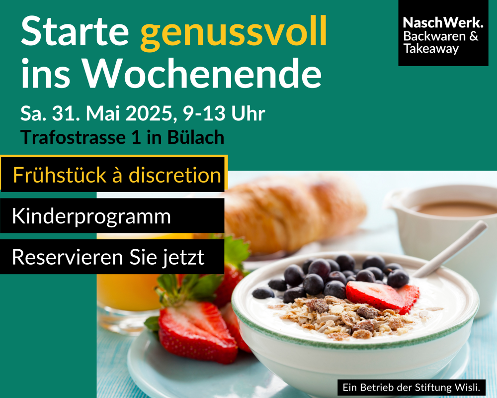 Einladung zum Frühstück à discrétion