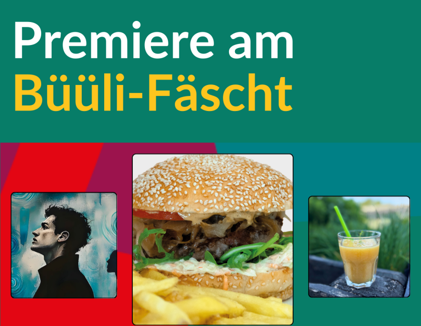 Burger, Pommes Frites, Smoothie-Bike, interaktive Ausstellung