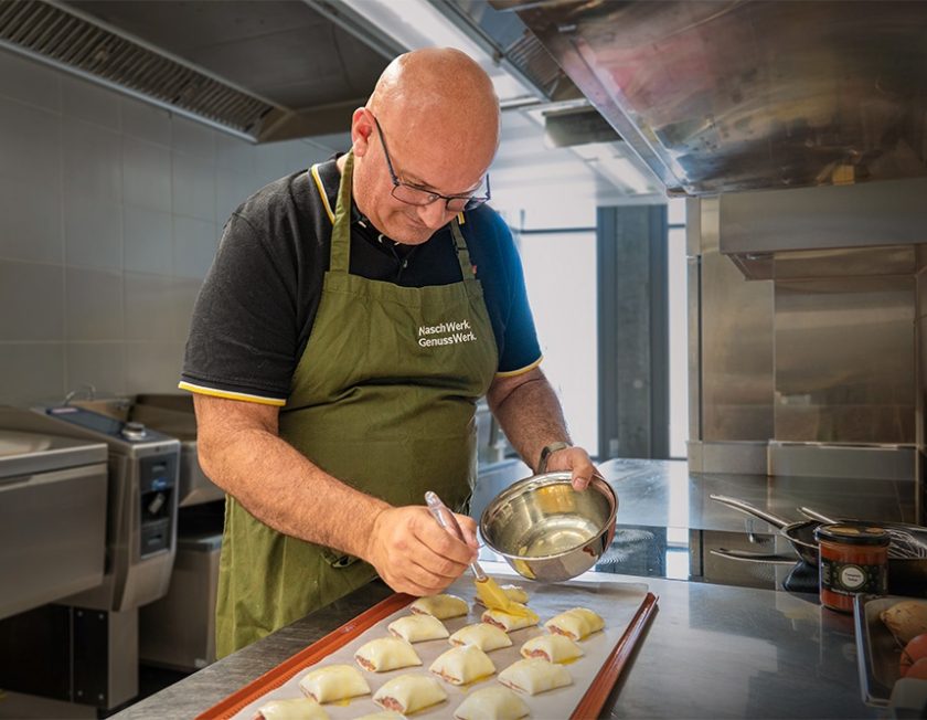 Unser Gastroleiter kocht Mini Sausage Rolls