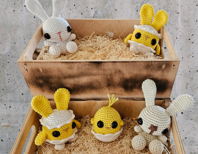 Ostern Häkelprodukte